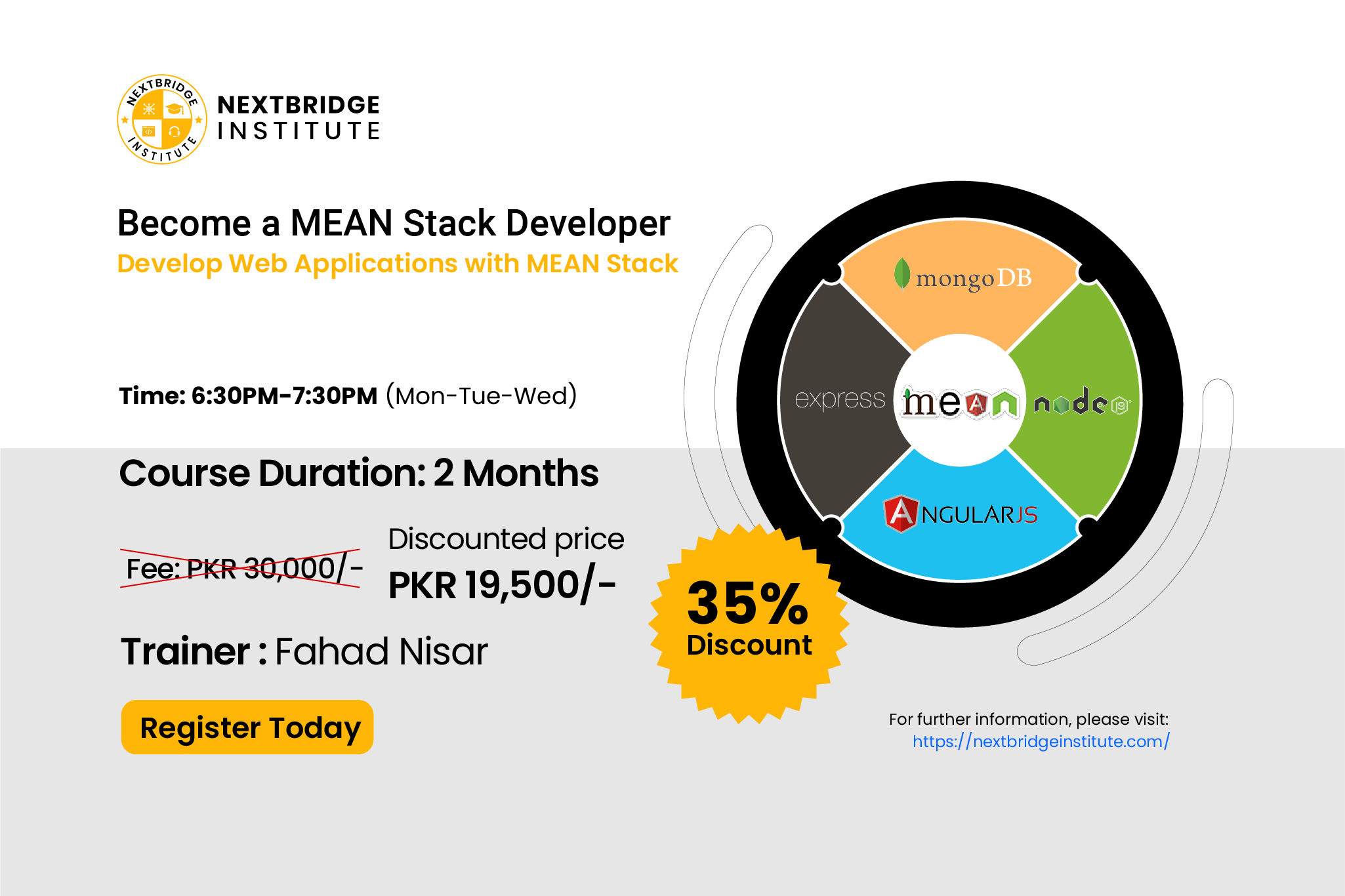 MEAN Stack Course in Lahore