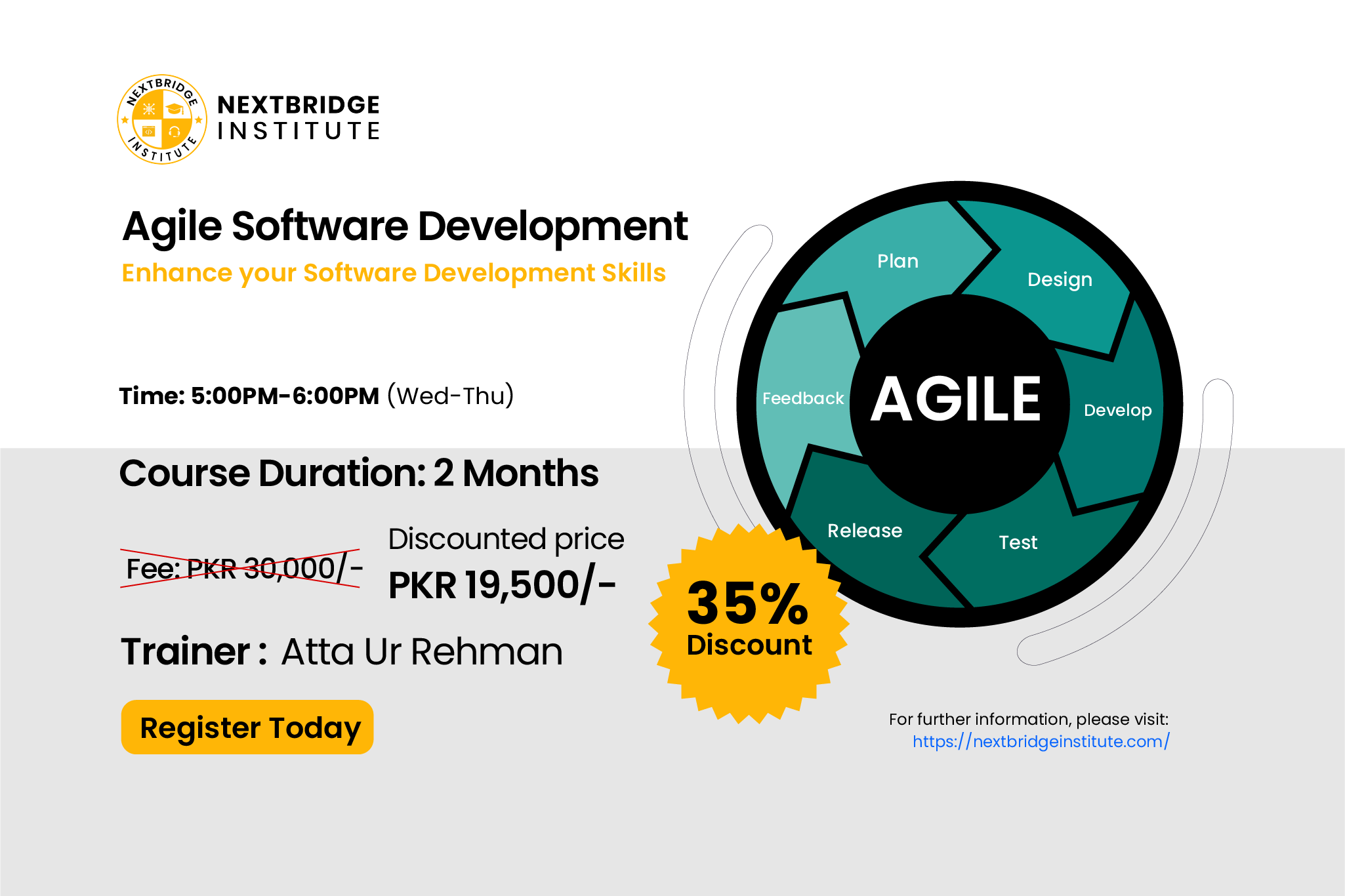 Agile Software Development Course in Lahore