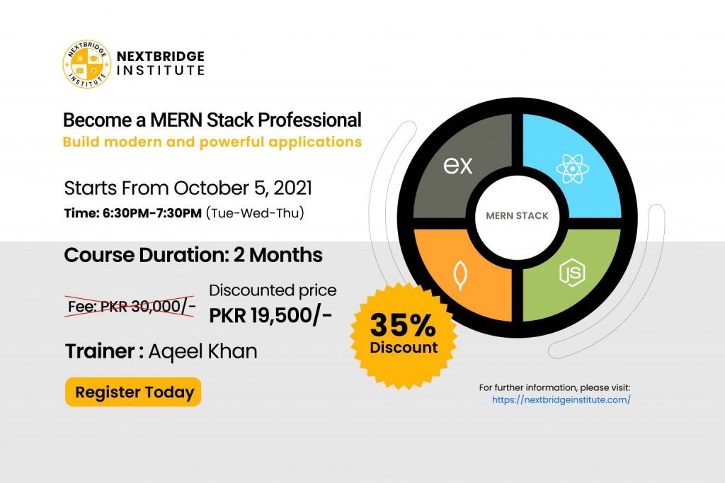 MERN Stack Development course