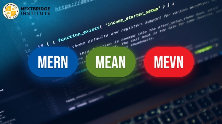 MERN MEAN MEVN technology courses